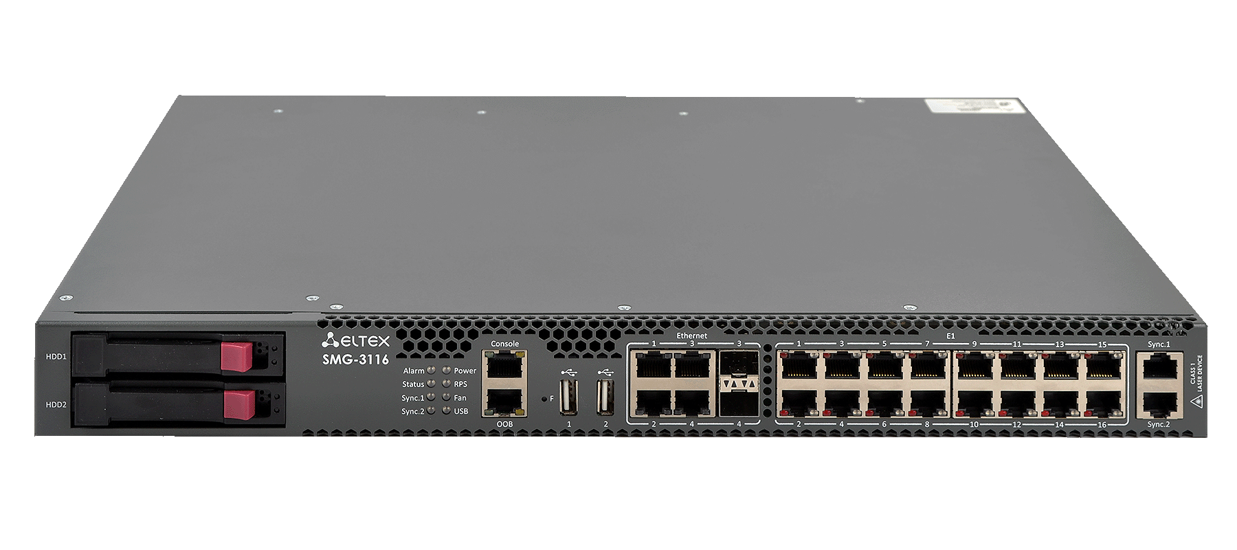 IP PBX based on the SMG-3116 hybrid platform